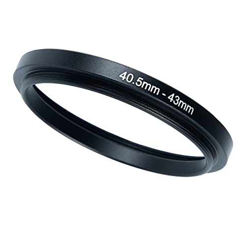 Image of 40.5mm to 43mm Step-Up Ring Filter Adapter for All Brands UV ND CPL Metal Ring Step-Up Rings Adapter Filter (40.5mm-43mm)