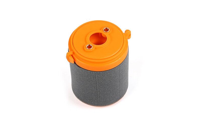 FLMLF Air Filter Set Orange Fit Engine Parts For 1/5 HPI KM RV Baja 5B 5T 5SC Parts