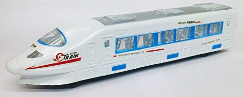 Train Musical Omni-Directional Bullet TrainToy (White)