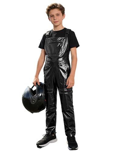 Combinaison course moto junior avec pantalon jean anti-abrasion haute performance