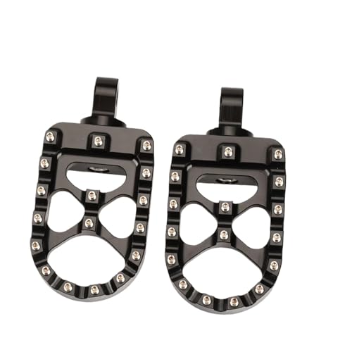 Repose pieds universels moto larges pour le confort des longs voyages en Dyna et Street