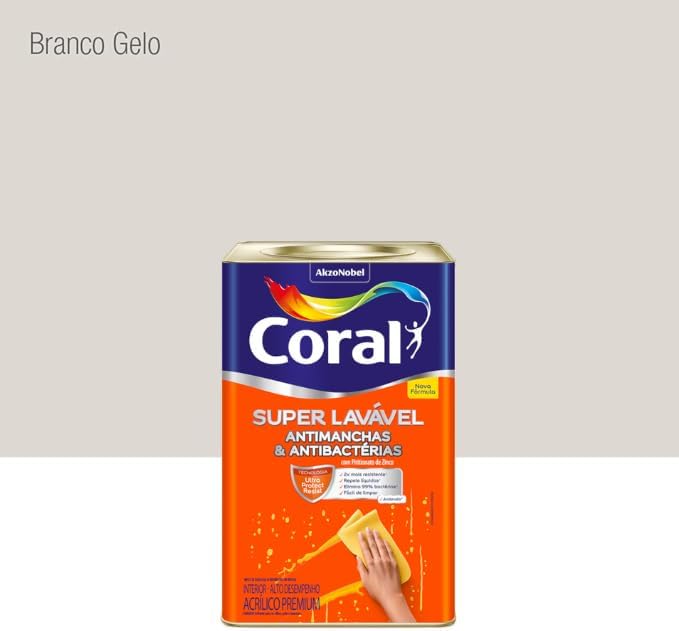 tinta acrílica sai com água