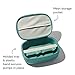 Willow Breast Pump Carrying Case, Teal, Use with Hands Free Wearable Breast Pumps, Ultra Durable Hard Shell Breast Pump Case with Removable Tray, Compact and Discreet