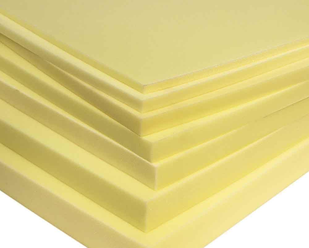 35D High Density Foam Padding Medium Firm Support Foam Sheet for Sofa Cushion Mattress Bay Window DIY Upholstery (2cm Thick,50x50cm)
