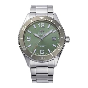 Orient RA-WJ0001E10B Mako 40 Solar Sports Watch - Opal Green