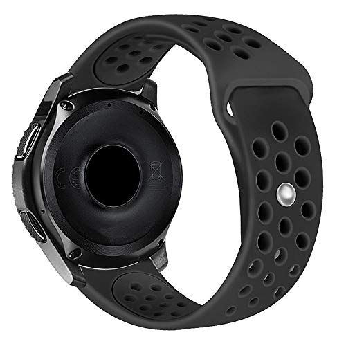 Pulseira 22mm Sport Total compatível com Samsung Galaxy Watch 3 45mm - Galaxy Watch 46mm - Gear S3 F