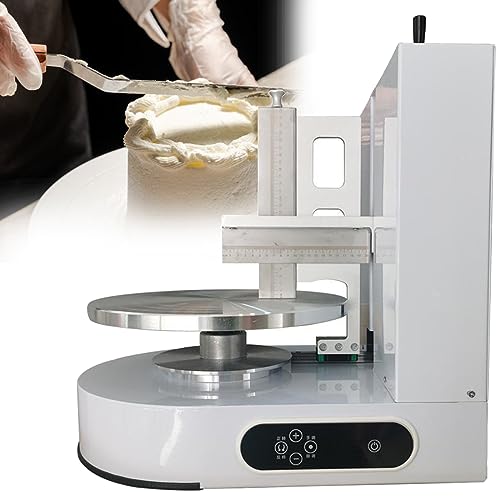 Machine à glaçage Automatique pour gâteaux, étaleur de crème électrique pour Un glaçage Lisse sur gâteaux de 10 à 30 cm, idéale pour Les gâteaux d'anniversaire.