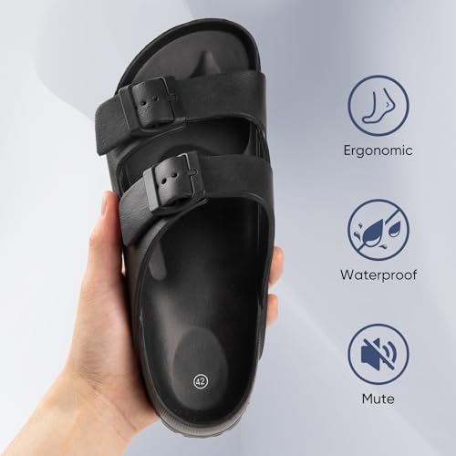 Summer Sandals for Men - Lightweight and Comfortable EVA Walking Sandals, Perfect for Indoor or Outdoor Usage - Sandalias Para Hombres3