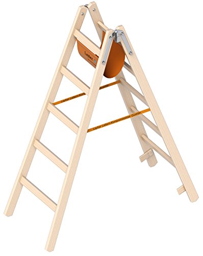 Holzstehleiter 2x5 Sprossen Cover