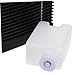 BUGUUYO 12v Car Air Conditioner Mini Portable Cooler Swamp Cooler Fan Low Noise Easy to Install for Cars Trucks Buses