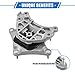 VekAuto Automatic Transmission Mounting Compatible for Mercedes-Benz C300 C400 2015, Durable Metal Silver Tone Engine Transmission Replace Parts