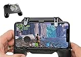 Agoz Mobile Game Controller Shoot Aim Shooter Trigger Gamepad Grip Remote with Cooling Fan for...