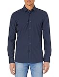 Poignets cassés HUGO Hommes Elisha02 Chemise Extra Slim Fit en Toile de Coton Stretch Facile à Repasser