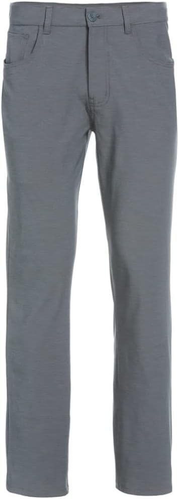 Ben Hogan Men's 5 Pocket Pants - Dark Gray Heather 35/32