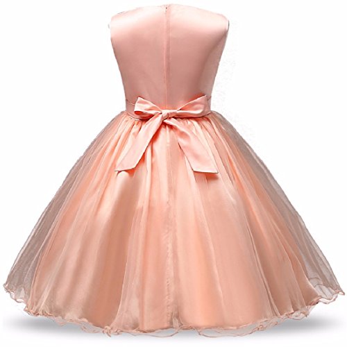 Image of Ripening Kids Sequined Ball-Gown for Your Little Princess's Birthday Celebration Girls' Dresses