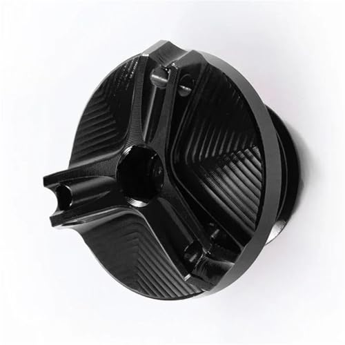 Tapón de aceite motor CNC negro para Ninja ZX 10R y ZX10RR