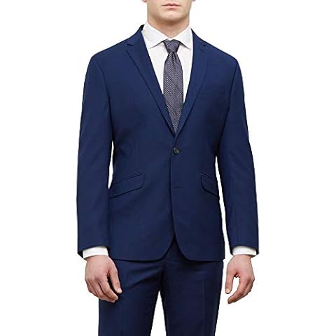 Kenneth Cole REACTION Modern Blue Suit Jacket Cover