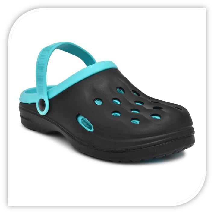 Image of BADLAV Mens Men's Lightweight Classic Clogs || Sandals with Adjustable Back Strap for Men (M-301) Clog