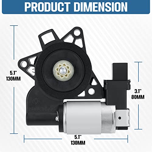 Motor de elevación de ventana eléctrico para Mazda seleccionado serie G22C5858XC 6