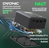 Ovonic chargeur LiPo double 1S à 6S, 15 A, secteur intégré photo 3