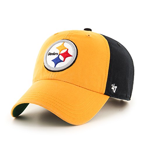 '47 NFL Black Flagstaff Clean Up Adjustable Hat, One Size