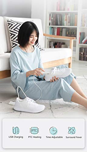 Calentador de Zapatos USB portátil para hogar miniatura 7