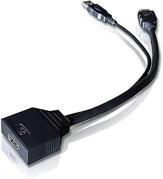 Pro HDMI - Compact JPG Image Capture Cable for HDMI Video with 16GB Flash Drive and Live USB Control