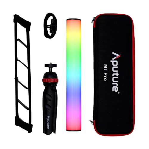 Aputure Av`[ MT Pro 30p`[uCg RGB Cg Edr Fx2000K -10000K 7.5W o Type-C[d Sidus Link Av^DMX^RDMRg[ 16FX[h
