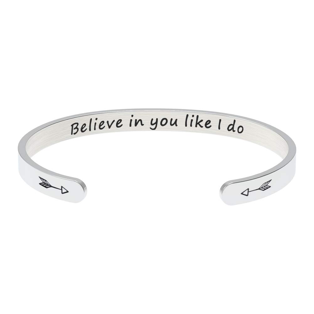 DUMBENHidden Message Bracelet - Meaningful Gifts for Women Best Friend,Funny Friendship Gifts, Come with Gift Box…