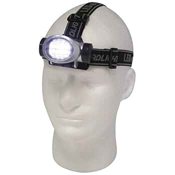 Amazon.com: New Mitaki-Japan 8-Bulb LED Headlamp : Sports