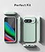 Ringke Onyx for Google Pixel 10 Case [Feels Good in The Hand] Oil & Dirt Resistant, Enhanced Camera Lens Protection, Comfortable Grip, Non-Slip, Lightweight Cover - Mint