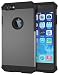 ZeroLemon Razor Armor Dual Layer Protective Case for iPhone 6/6s 4.7 inch (Fits All Versions of iPhone 6/6s)[180 days ZeroLemon Warranty Guarantee] â" Matte Black