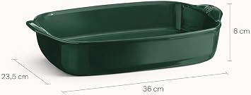 Emile Henry THE RIGHT DISH MEDIUM RECT. BAKING DISH 14.2 x 9.1|CEDAR