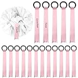 Lovecheer 48Pcs Cheerleading Pom Poms Tag Cheerleader Team Gift Gear Name Tags Pom Holder Backpack Labels Christmas New Year Gifts