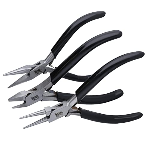 The Beadsmith Precision 3-Piece Jewelry Pliers Set