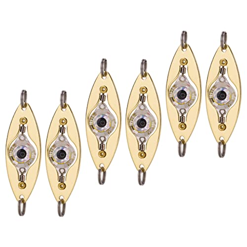 Sosoport 6 Pièces Lampe De LED Subaquatique Lampe pour Appâts De De Eaux Profondes