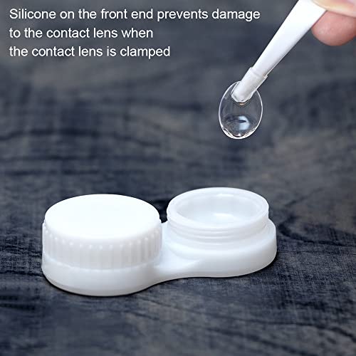 Outil pour lentilles de contact, outil de voyage portable pour lentilles de contact, outil de retrait et d'insertion, pince à lentilles de contact, ventouse, multicolore, Portable sp02 - Image 6