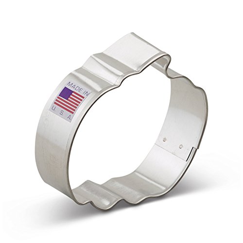 Ann Clark Pumpkin Cookie Cutter - 2.75 Inches - Tin Plated Steel