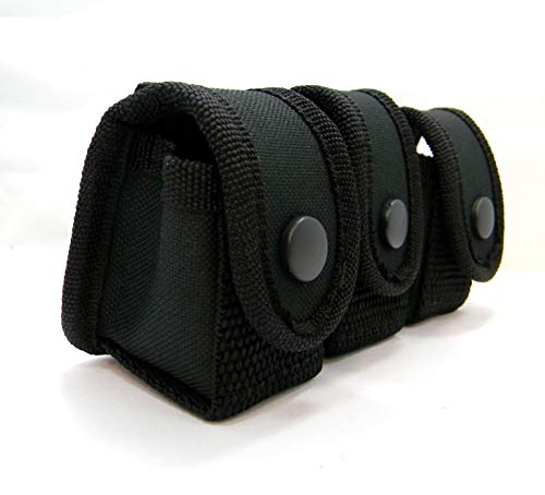 Tactical Cordura Nylon Triple Pouch For Bx-1 10/22 10-Round Rotary Magazine And Similar #TOP2