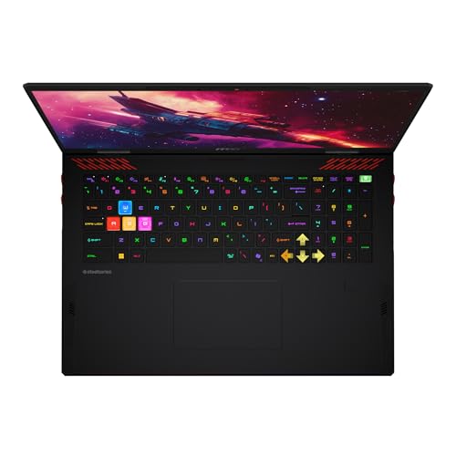 Image of msi Raider 18 HX Gaming Laptop, Intel Ultra 9-285HX, 64 GB DDR5 RAM, 1 TB PCIe SSD, 18 inch QHD+ (2560x1600) 240Hz, Nvidia G-Force RTX 5080, RGB Backlit Keyboard, W11 Home, Core Black + Traix Mousepad