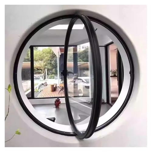 Ventana circular de aluminio para renovar la luz de tu cobertizo de jardín 2