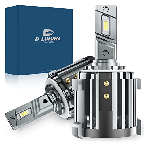 D-Lumina H7 Ampoules de phare LED avec adaptateurs spécifiques à la voiture pour Volkswagen VW Passat Golf GTI Tiguan Mercedes Benz Feux de croisement de...