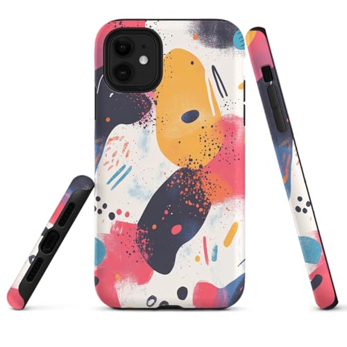 HYPESTYLE Artist Phone Case Compatible with iPhone 16 15 14 13 12 Compatible with Samsung Galaxy S25 S24 S23 FE S22 Ultra Dual Layer Sturdy Shockproof Full Protection with Mag-Safe