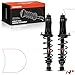 A-Premium Rear Complete Struts Compatible with Mazda RX-8 [Coupe] 2004-2008 - 2x Replacement Suspension Shock Absorber with Coil Spring Assembly