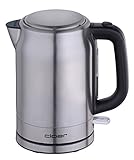 cloer 4709 wasserkocher edelstahl Außen liegende Wasserstandsanzeige