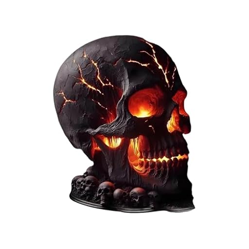Genérico Lámpara de calavera de piedra volcánica, lámpara de mesa con calavera estética, decoración gótica de Halloween, figura de calaveras espeluznante, luz de noche, decoración de fiestas | Ya disponible en tu tienda friki favorita! En mundofriki.es! Genérico Lámpara de calavera de piedra volcánica, lámpara de mesa con calavera estética, decoración gótica de Halloween, figura de calaveras espeluznante, luz de noche, decoración de fiestas | Ya disponible en tu tienda friki favorita! En mundofriki.es!
