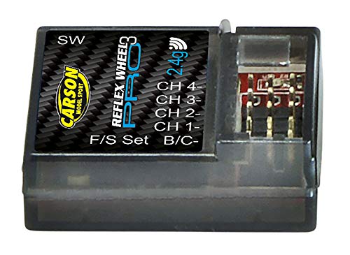 Receptor Reflex Ruedas Pro 3 Carson 500501533 sin interferencias de 2.4 GHz