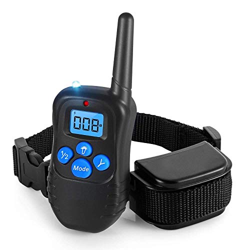Dog Training Collar, New Waterproof Barking Collar with Beep, Vibration & Static Shock