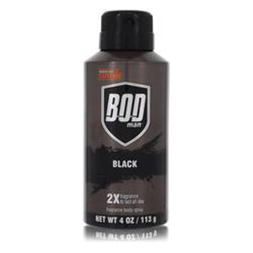 Parfums De Coeur Bod Man - Spray corporal de fragancia negra para hombres 8 onzas líquidas