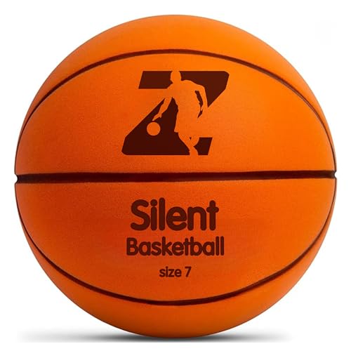 Zummble Silent Size 7 Indoor Basketball - Foam, NBA Regs